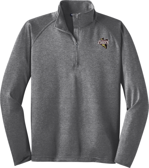 Mercer Chiefs Sport-Wick Stretch 1/4-Zip Pullover