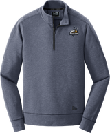 Mon Valley Thunder New Era Tri-Blend Fleece 1/4-Zip Pullover