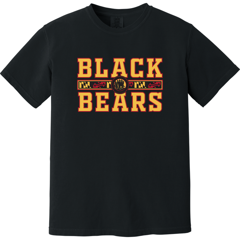 Maryland Black Bears Heavyweight Ring Spun Tee