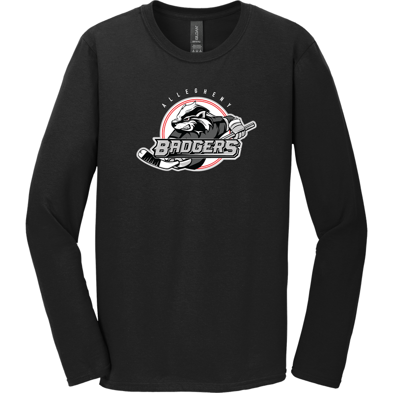 Allegheny Badgers Softstyle Long Sleeve T-Shirt