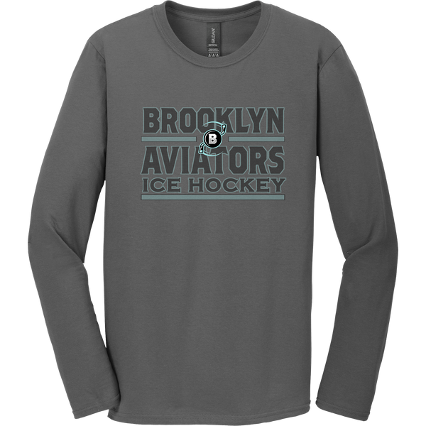 Brooklyn Aviators Softstyle Long Sleeve T-Shirt