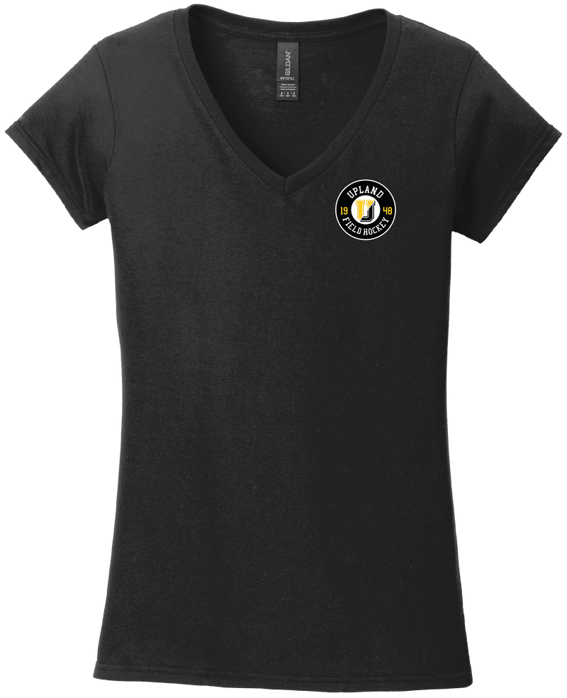 Upland Field Hockey Softstyle Ladies Fit V-Neck T-Shirt