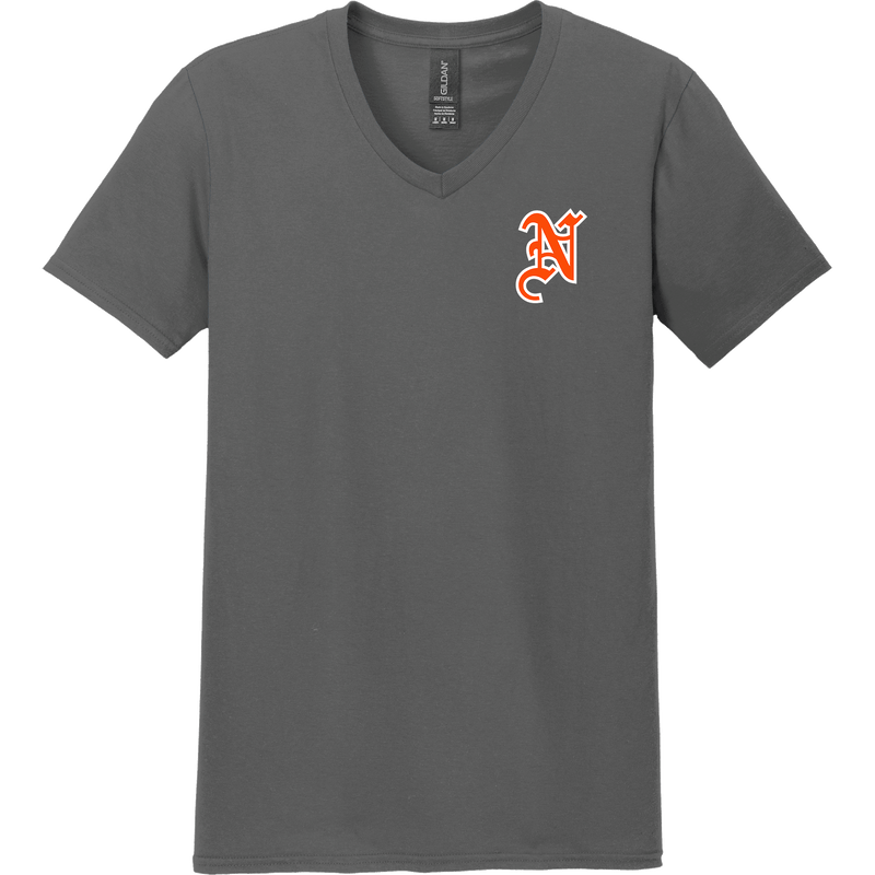 Midd North Hockey Softstyle V-Neck T-Shirt