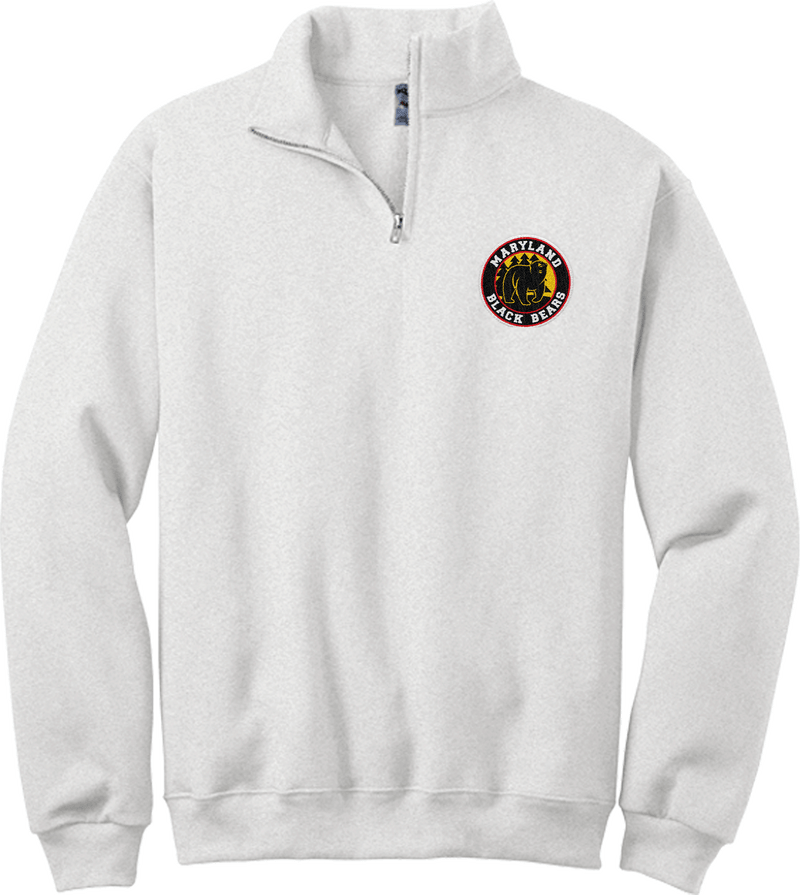 Maryland Black Bears NuBlend 1/4-Zip Cadet Collar Sweatshirt