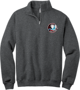 Jersey Shore Whalers NuBlend 1/4-Zip Cadet Collar Sweatshirt