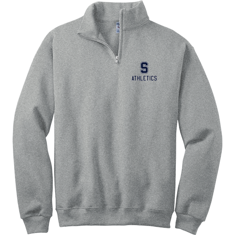 Midd South Athletics NuBlend 1/4-Zip Cadet Collar Sweatshirt