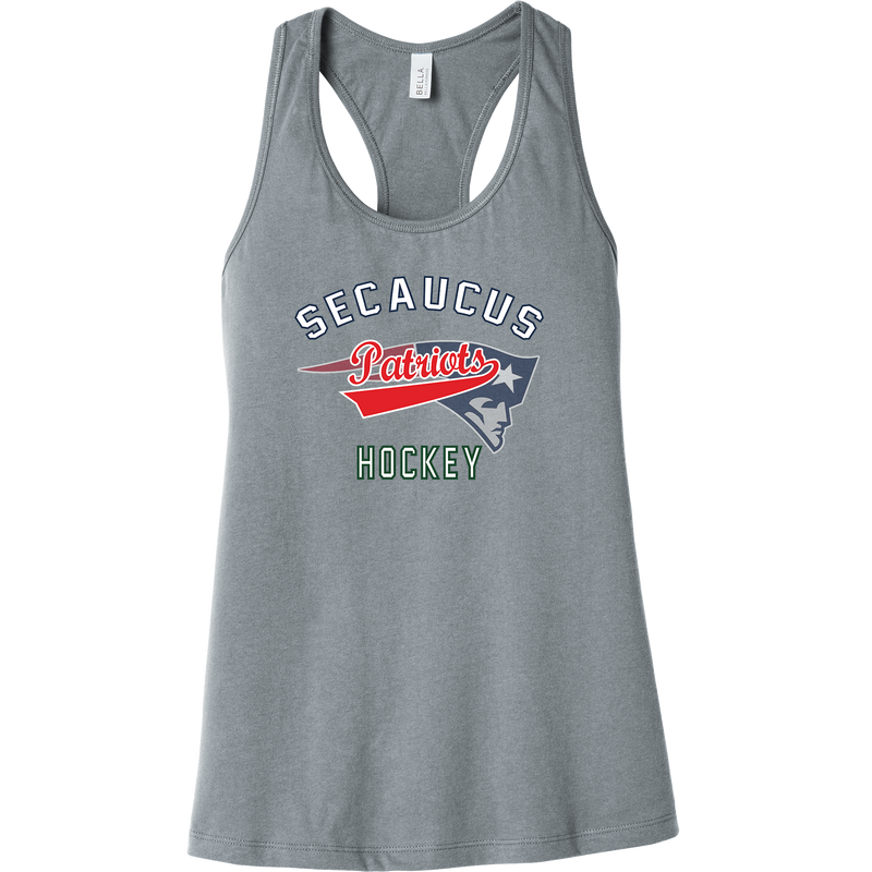 Secaucus Patriots Womens Jersey Racerback Tank