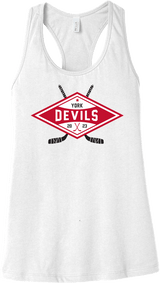 York Devils Womens Jersey Racerback Tank