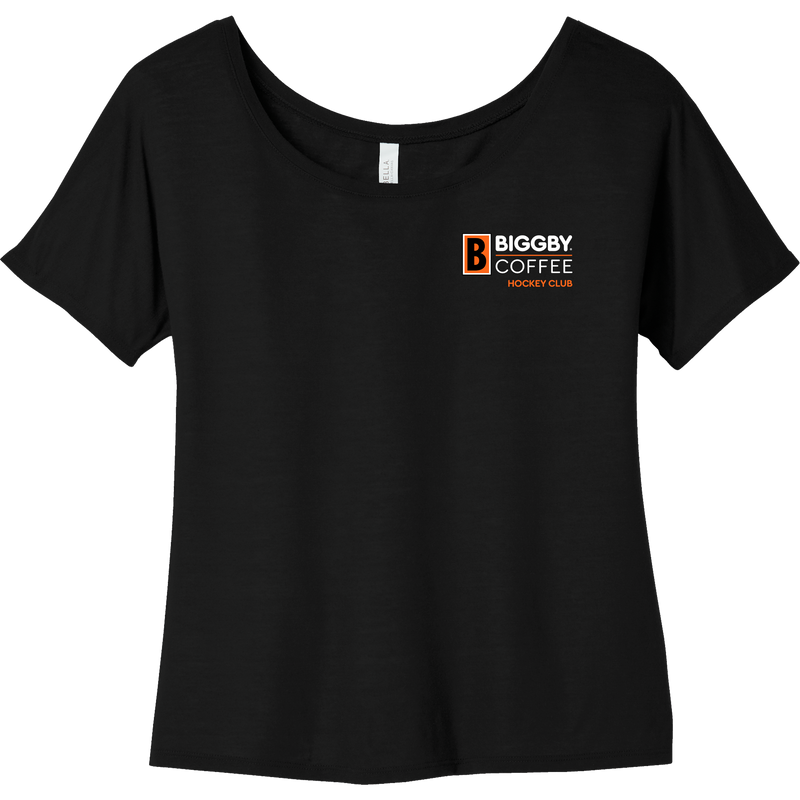 Biggby Coffee Hockey Club Womens Slouchy Tee