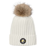 Upland Hockey Faux Fur Pom Beanie