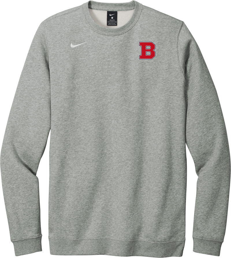 CT Bobcats Nike Club Fleece Crew