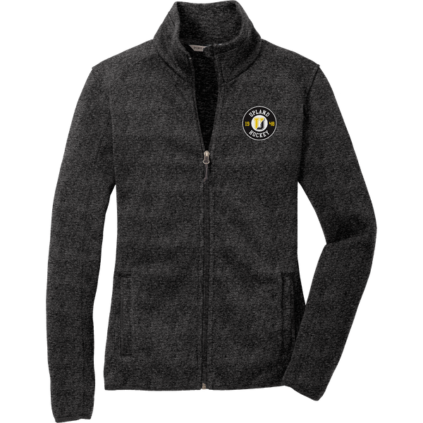 Upland Country Day School Ladies Sweater Fleece Jacket