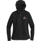 Seacoast Spartans New Era Ladies French Terry Full-Zip Hoodie