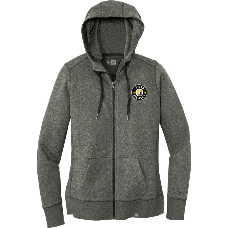 Upland Country Day School New Era Ladies French Terry Full-Zip Hoodie