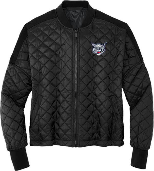 CT Bobcats Mercer+Mettle Womens Boxy Quilted Jacket