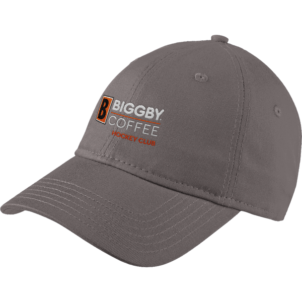 Biggby Coffee Hockey Club New Era Adjustable Unstructured Cap