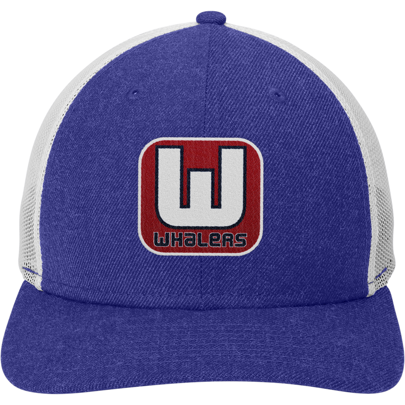 CT Whalers Tier 1 New Era Snapback Low Profile Trucker Cap