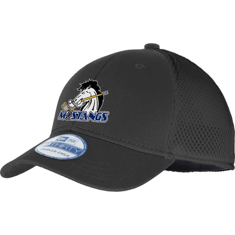 Mid-State Mustangs New Era Youth Stretch Mesh Cap