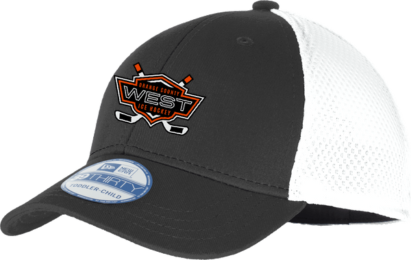 Orange County West New Era Youth Stretch Mesh Cap