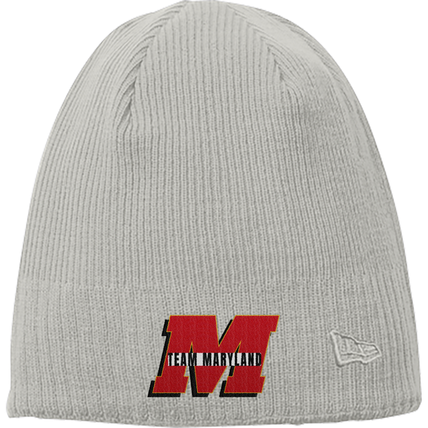 Team Maryland New Era Knit Beanie