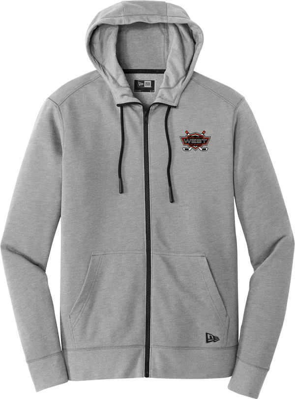 Orange County West New Era Tri-Blend Fleece Full-Zip Hoodie