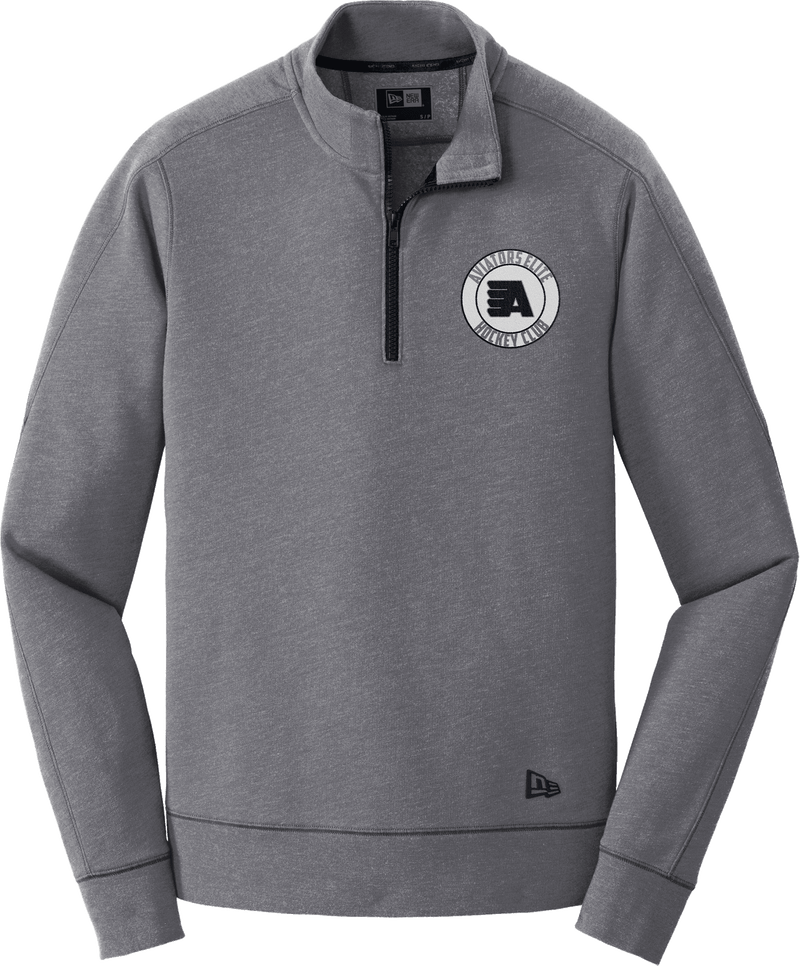 Aspen Aviators New Era Tri-Blend Fleece 1/4-Zip Pullover