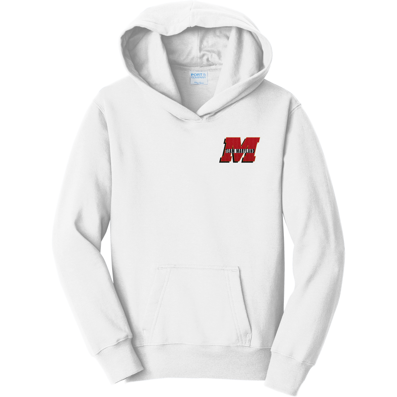 Team Maryland Youth Fan Favorite Fleece Pullover Hooded Sweatshirt