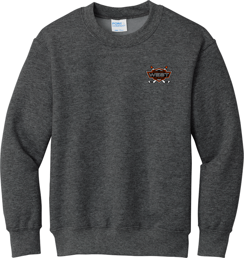 Orange County West Youth Core Fleece Crewneck Sweatshirt