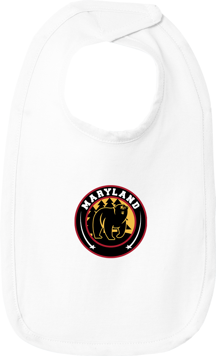 Maryland Black Bears Infant Premium Jersey Bib