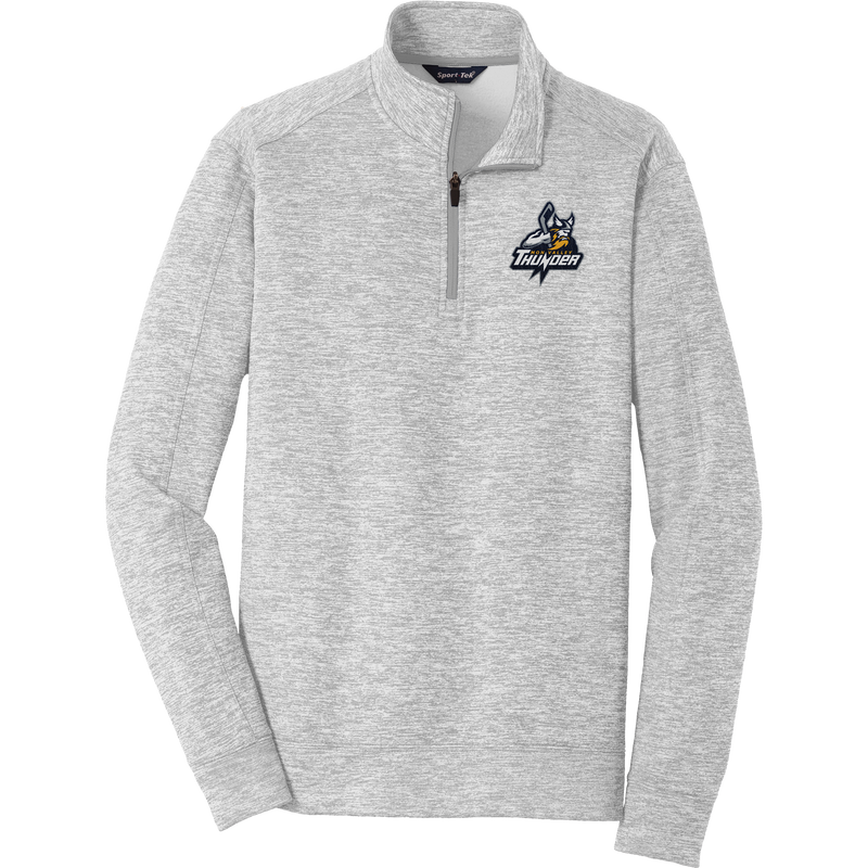 Mon Valley Thunder PosiCharge Electric Heather Fleece 1/4-Zip Pullover