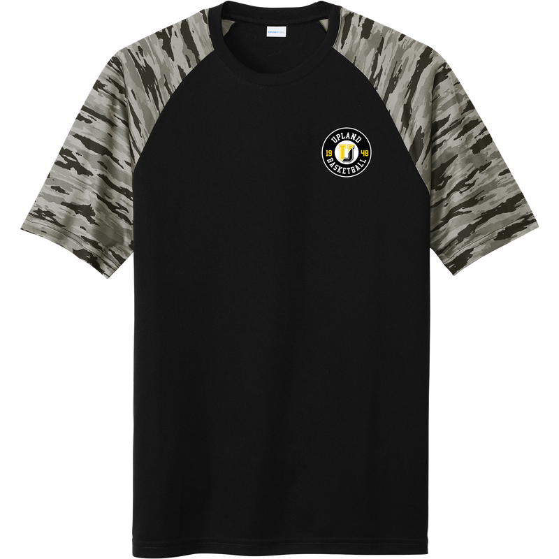 Upland Basketball Drift Camo Colorblock Tee