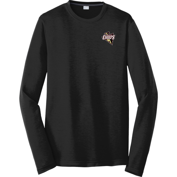 Mercer Chiefs Long Sleeve PosiCharge Competitor Cotton Touch Tee