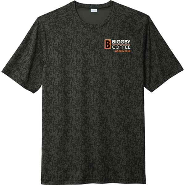 Biggby Coffee Hockey Club Digi Camo Tee