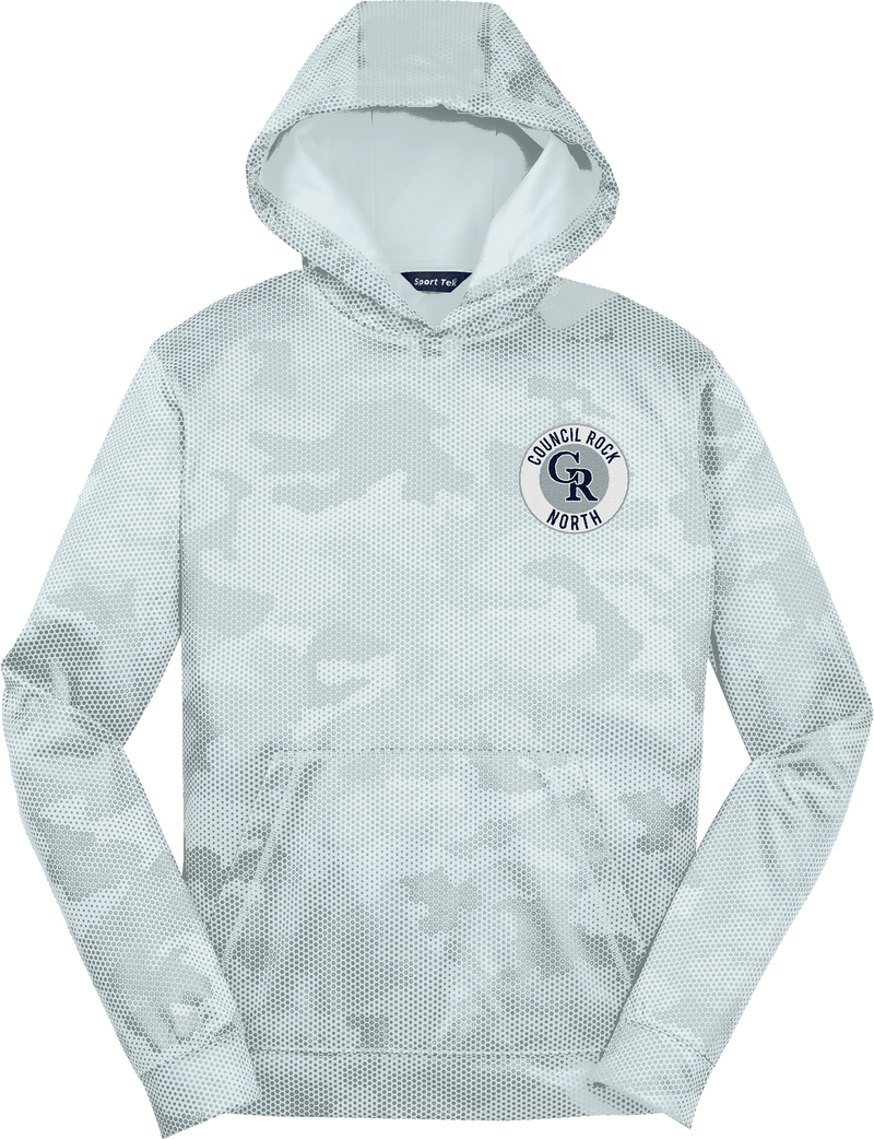 Council Rock North Youth Sport-Wick CamoHex Fleece Hooded Pullover