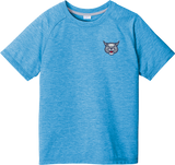 CT Bobcats Youth PosiCharge Tri-Blend Wicking Raglan Tee